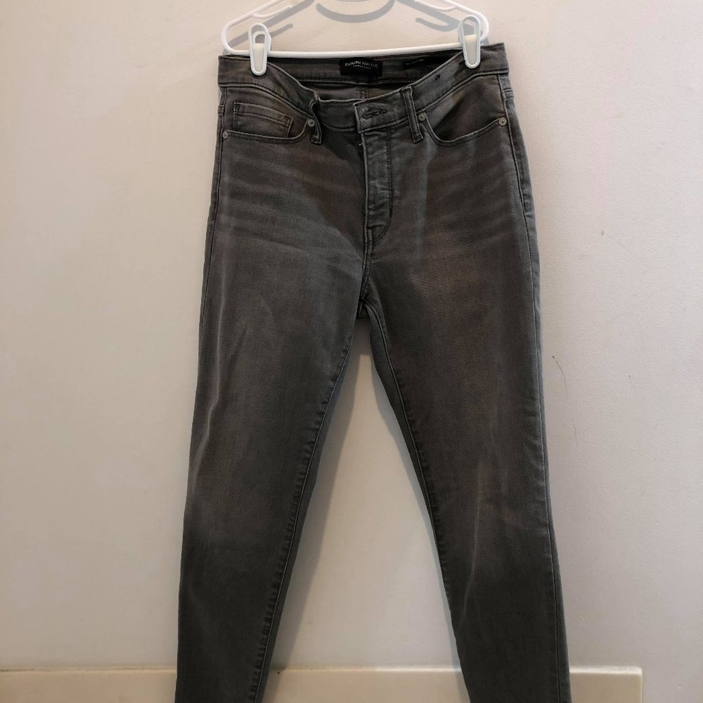 New Banana Republic Mid-Rise Skinny Jeans 27P